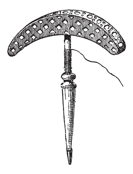 Grawerowanie maniak, vintage — Wektor stockowy