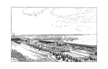 Odessa Ukrayna, antika gravür