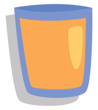 Akşam yemeği suyu, illüstrasyon, vektör, beyaz arka planda..