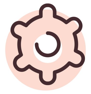 Telefon ayarları, illüstrasyon, vektör, beyaz arkaplan üzerinde.