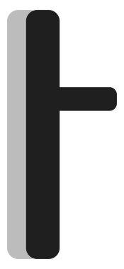 Polis copu, illüstrasyon, vektör, beyaz arka planda.