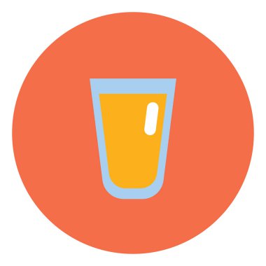 Beyaz arka planda tatil suyu, illüstrasyon, vektör..