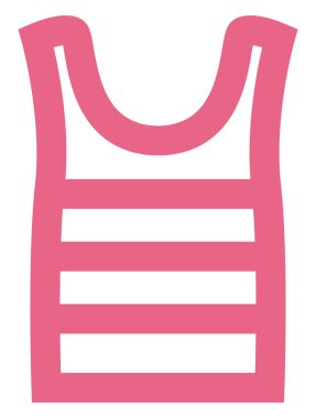 Beyaz arkaplanda soyulmuş forma, illüstrasyon, vektör..