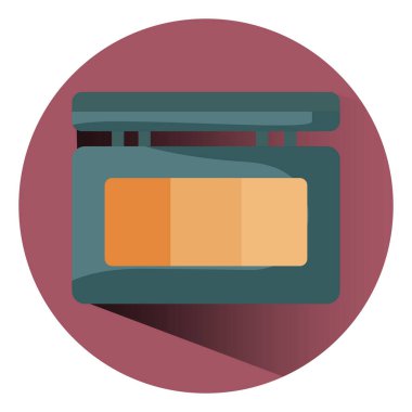 Yüz kızarması, illüstrasyon, vektör, beyaz arkaplan.