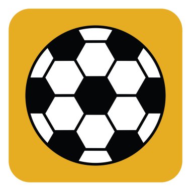 Futbol, illüstrasyon, vektör, beyaz zemin üzerinde.