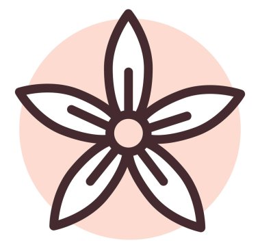 Otel spa, illüstrasyon, vektör, beyaz arkaplan.