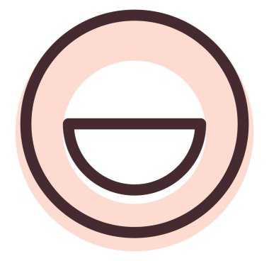 Beyaz arkaplanda fotoğraf kontrastı, illüstrasyon, vektör.