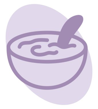 Beyaz arkaplanda kaplıca kil maskesi, illüstrasyon, vektör.