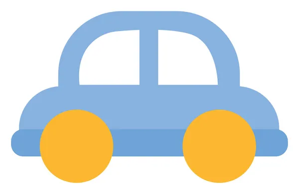 Auto Reizen Illustratie Vector Een Witte Achtergrond — Stockvector