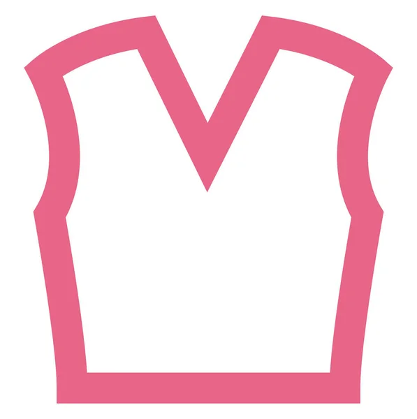 ピンクのベストイラストベクトル白い背景 — ストックベクタ