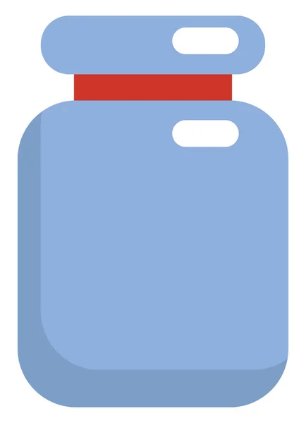 Бутылка Молока Иллюстрация Вектор Белом Фоне — стоковый вектор