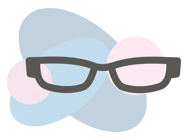 白色背景下的奶奶眼镜 — 图库矢量图片