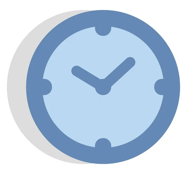 Επαγγελματικό Ρολόι Εικονογράφηση Διάνυσμα Λευκό Φόντο — Διανυσματικό Αρχείο