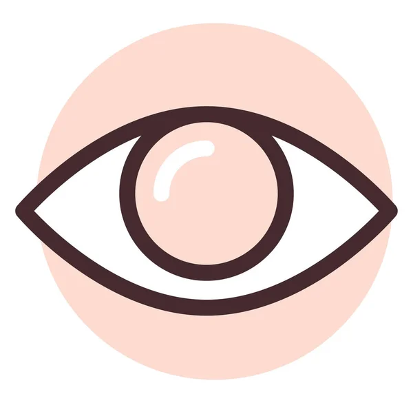 Roter Augenentferner Illustration Vektor Auf Weißem Hintergrund — Stockvektor