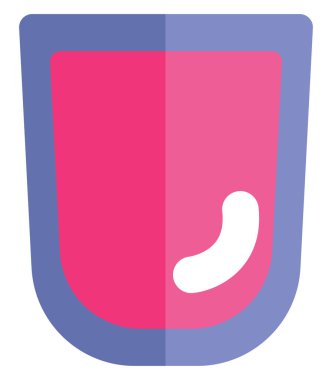 Düğün suyu, illüstrasyon, vektör, beyaz arka planda..