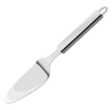 Kek sunucusu, illüstrasyon, beyaz arkaplan üzerindeki vektör.