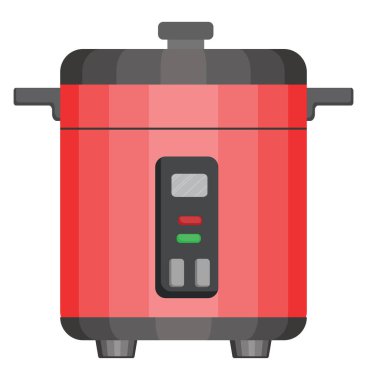 Beyaz arkaplanda ev yapımı pişirme, illüstrasyon, vektör.