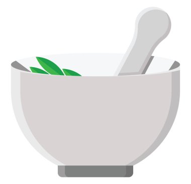 Beyaz harç, illüstrasyon, beyaz arkaplan üzerindeki vektör.