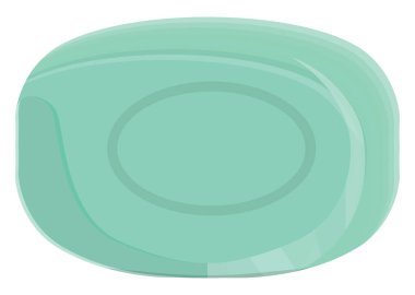 El sabunu, illüstrasyon, beyaz arka plandaki vektör..