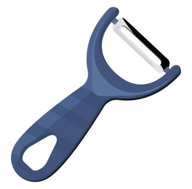 Sebze soyucu, illüstrasyon, beyaz arkaplanda vektör.