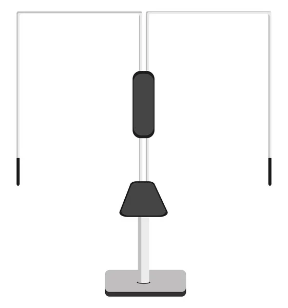 Arm Fitnessgerät Illustration Vektor Auf Weißem Hintergrund — Stockvektor