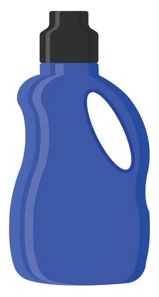 Vloerreiniger Fles Illustratie Vector Een Witte Achtergrond — Stockvector