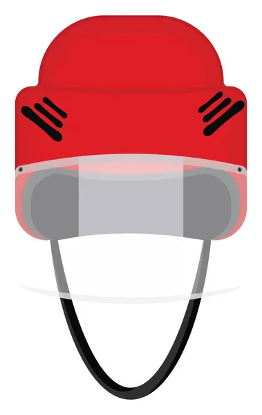 Brandweerhelm Illustratie Vector Een Witte Achtergrond — Stockvector