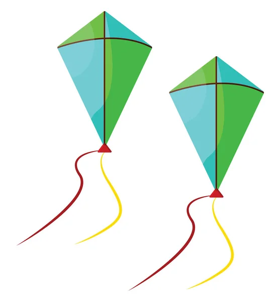 Drachenfliegen Illustration Vektor Auf Weißem Hintergrund — Stockvektor