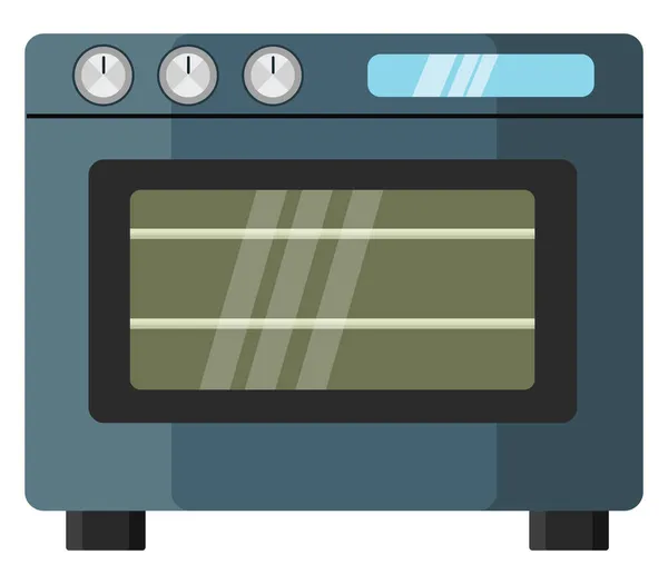 Bakoven Illustratie Vector Een Witte Achtergrond — Stockvector