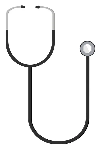 Doc Stethoscope Illustration Vector White Background — Stock Vector