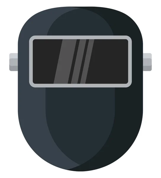 溶接ヘルメット イラスト 白い背景のベクトル — ストックベクタ