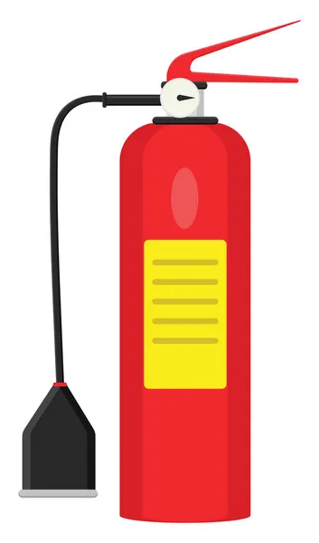 消火器 イラスト 白い背景のベクトル — ストックベクタ