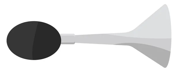 Hand Horn Illustration Vector White Background — Stock Vector