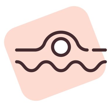 Alerji sivilcesi, illüstrasyon, beyaz arkaplanda vektör.