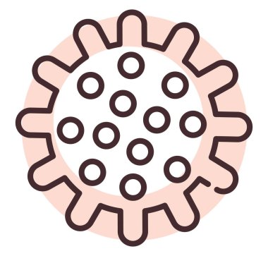 Mevsimsel alerji, illüstrasyon, beyaz arkaplanda vektör.