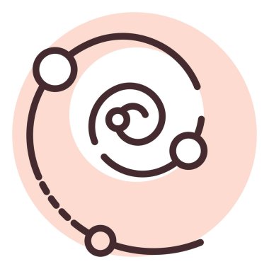 Biyokimya alanı, illüstrasyon, beyaz arkaplan üzerindeki vektör.