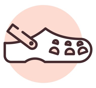 Giysi çanakları, illüstrasyon, beyaz arkaplan üzerindeki vektör.