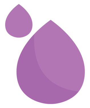 Kapalı su, illüstrasyon, beyaz arkaplan üzerindeki vektör.