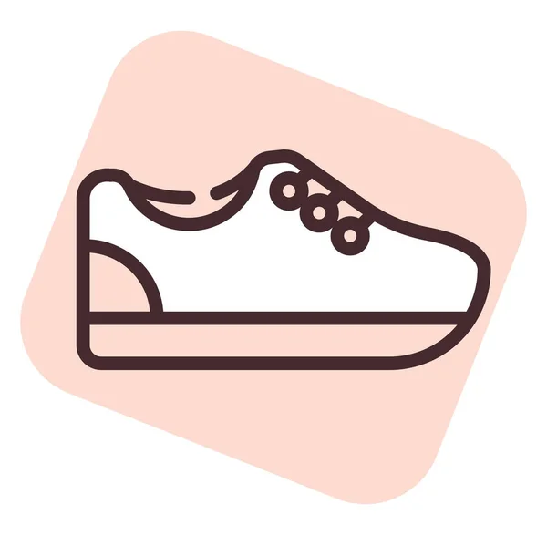 Vêtements Chaussures Course Illustration Vecteur Sur Fond Blanc — Image vectorielle