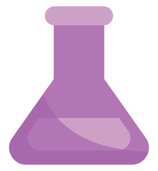 Covid Chemietubus Illustration Vektor Auf Weißem Hintergrund — Stockvektor