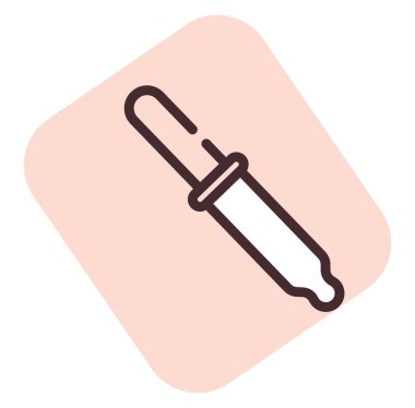 Grafik tasarım renk düşürücü, resimleme, beyaz arkaplan üzerindeki vektör.