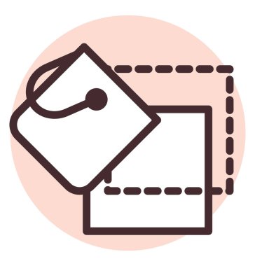 Grafik tasarım resmi, illüstrasyon, beyaz arkaplan üzerindeki vektör.