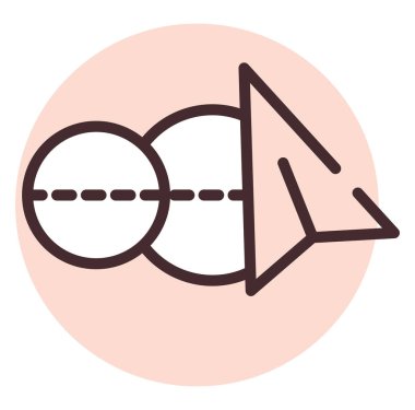 Grafik tasarım oluşturma aracı, illüstrasyon, beyaz arkaplan üzerindeki vektör.