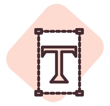 Grafik tasarım yazı tipi, illüstrasyon, beyaz arkaplan üzerindeki vektör.