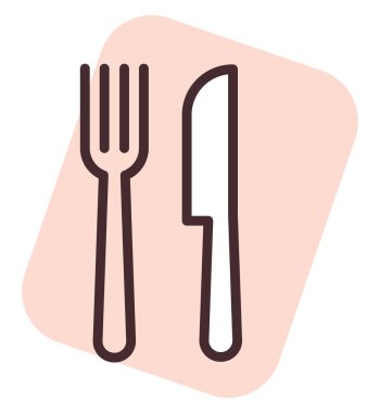 Hobi yemek tatma, illüstrasyon, beyaz arka planda vektör.