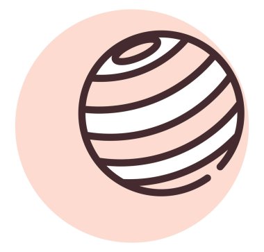 Hobiler: fitness, illüstrasyon, beyaz arkaplanda vektör.