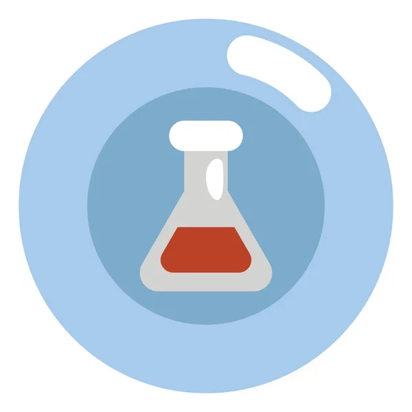 Hobby Chemistry Illustration Vector White Background — Stock Vector