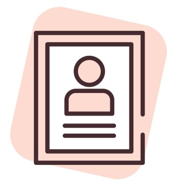 Yazdırma ödülü, illüstrasyon, beyaz arkaplan üzerindeki vektör.