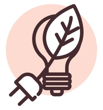 Akıllı ev ekosu, illüstrasyon, beyaz arkaplan üzerindeki vektör.