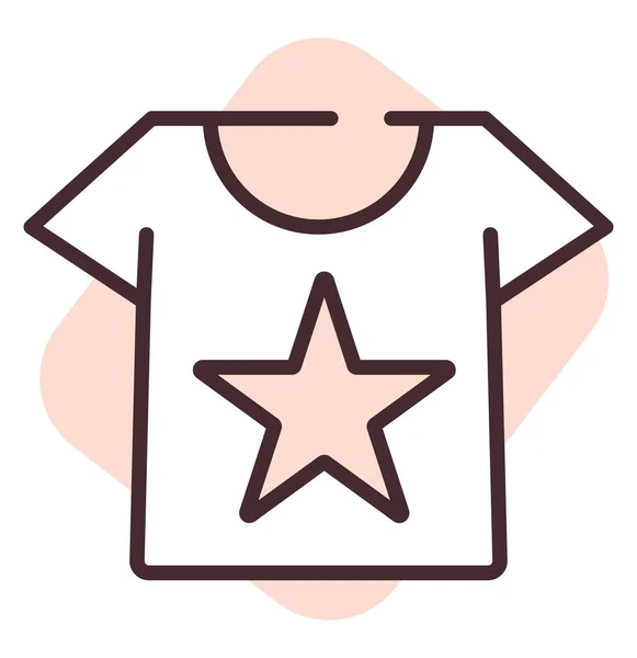 プリントシャツのデザイン イラスト 白い背景のベクトル — ストックベクタ